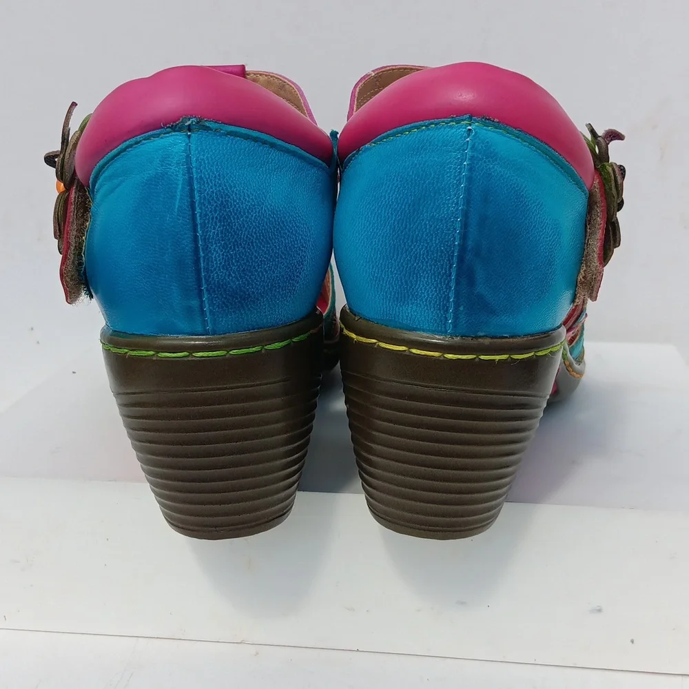 Colorful Women's Heels Size38 - Picture 4 of 7